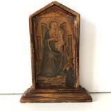 Icône italienne en bois
