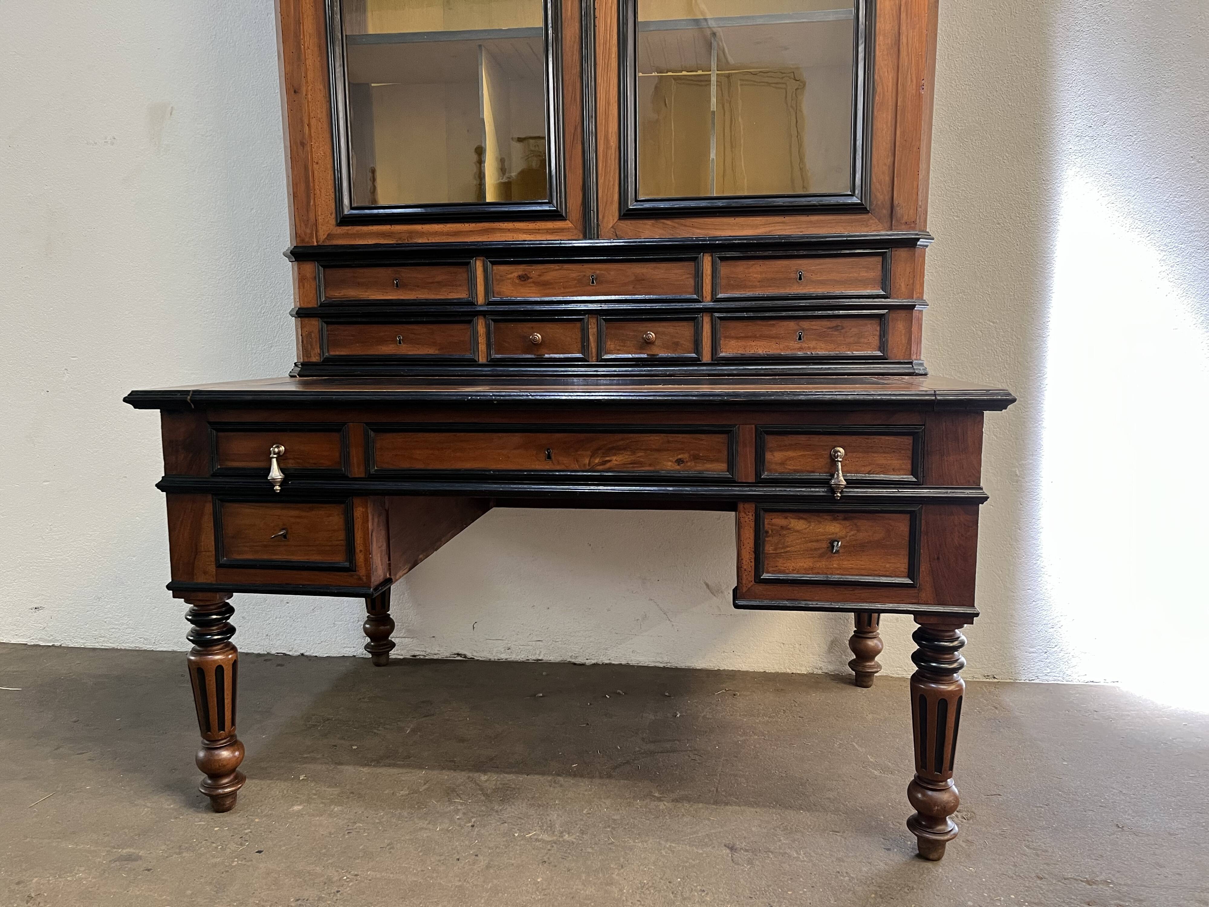 Office library-showcase Napoleon III 19th century