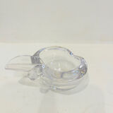 Crystal apple-shaped catchall – Vannes-le-Châtel, 1970s