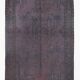 4x8 Shades Of Purple Oriental Handmade Wool Turkish Vintage Rug, 140x230Cm