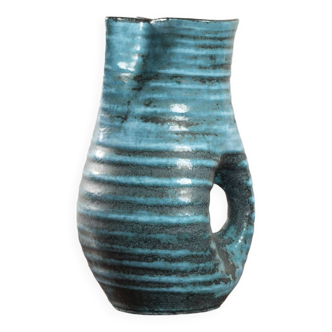 Sculptural pitcher, Accolay, France, 1970