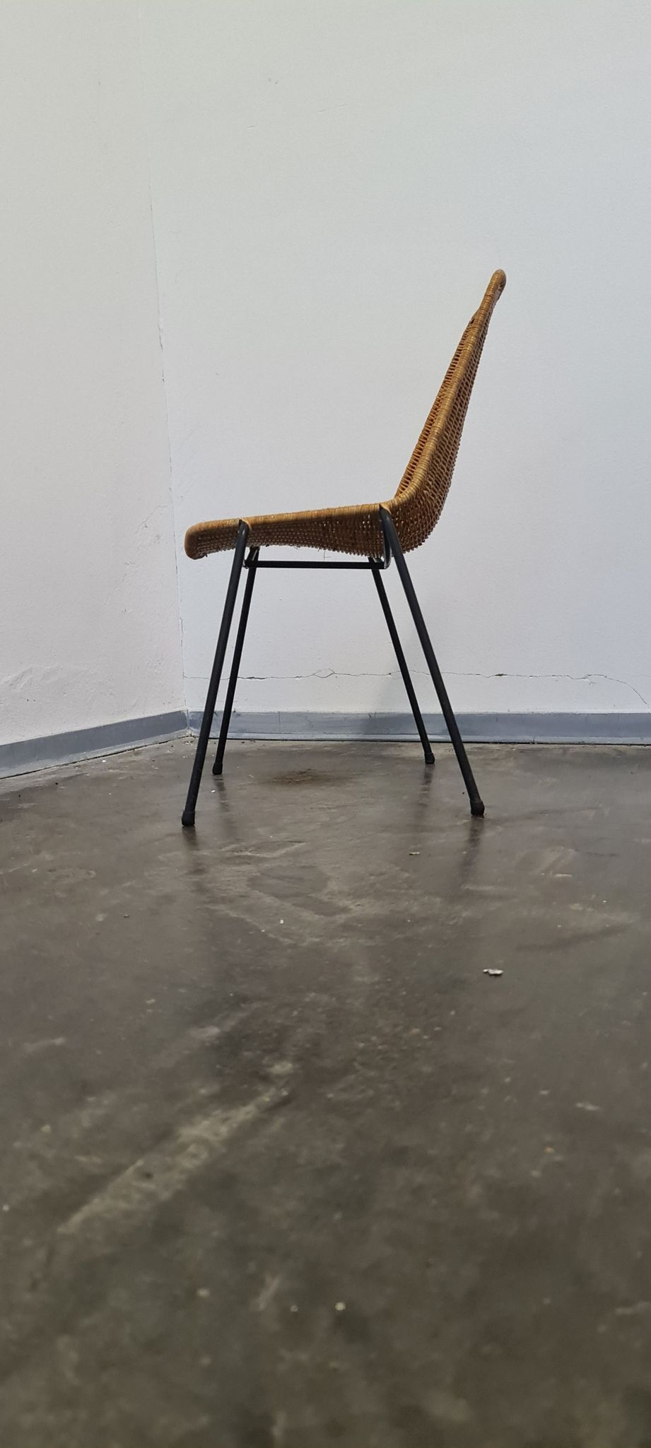 Wicker chair 1950