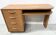 20th century maple veneer style desk