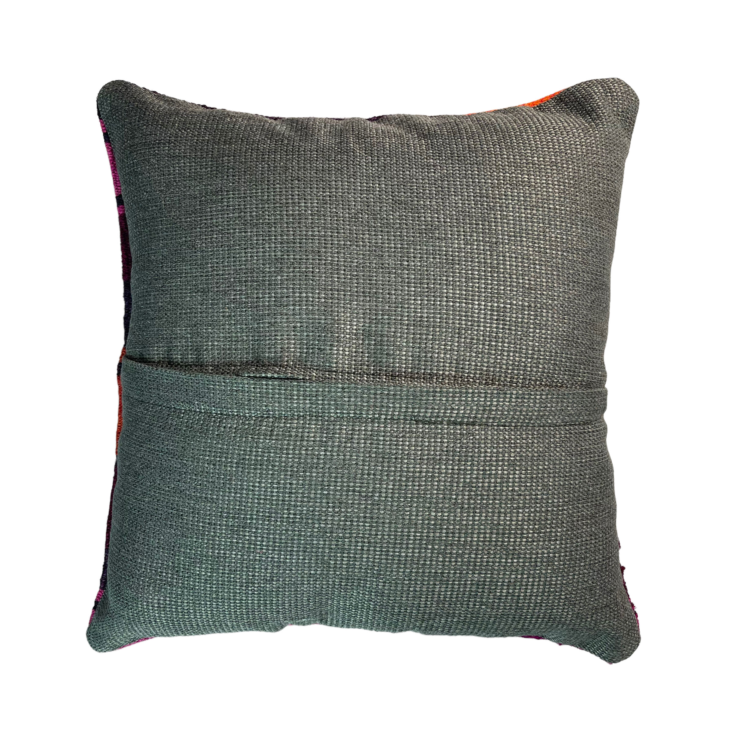 Vintage turkish kilim cushion cover 40 x 40 cm