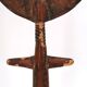 Ashanti Akuaba African Art Statue from Ghana, wooden, 1980s.