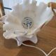 Lampe coquillage vintage
