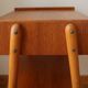 Pair of teak bedside tables, Carlström Möbelfabrik, Sweden 1960