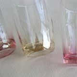 Set of 6 vintage water glasses Lesieur
