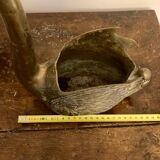 Vase canard en bronze