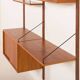 Poul Cadovius teak wall unit for Cado, 1960s