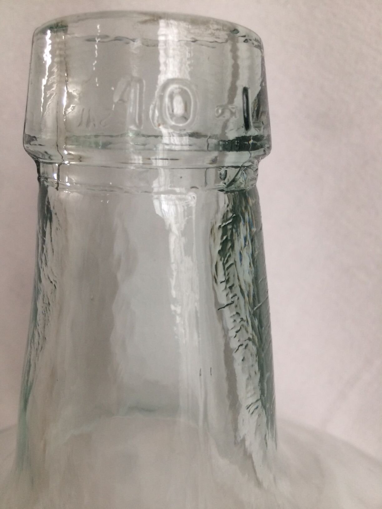 Demijohn vibesal transparent about 10 l