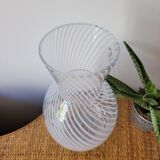 Murano handcrafted blown glass vase