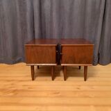 Paire de tables de chevet Italie années 1960