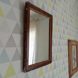 Antique 19th century mirror 38*28 cm