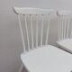 Série de 6 chaises de bistrot vintage