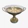 Art Deco brass cup and its engraved saucer.