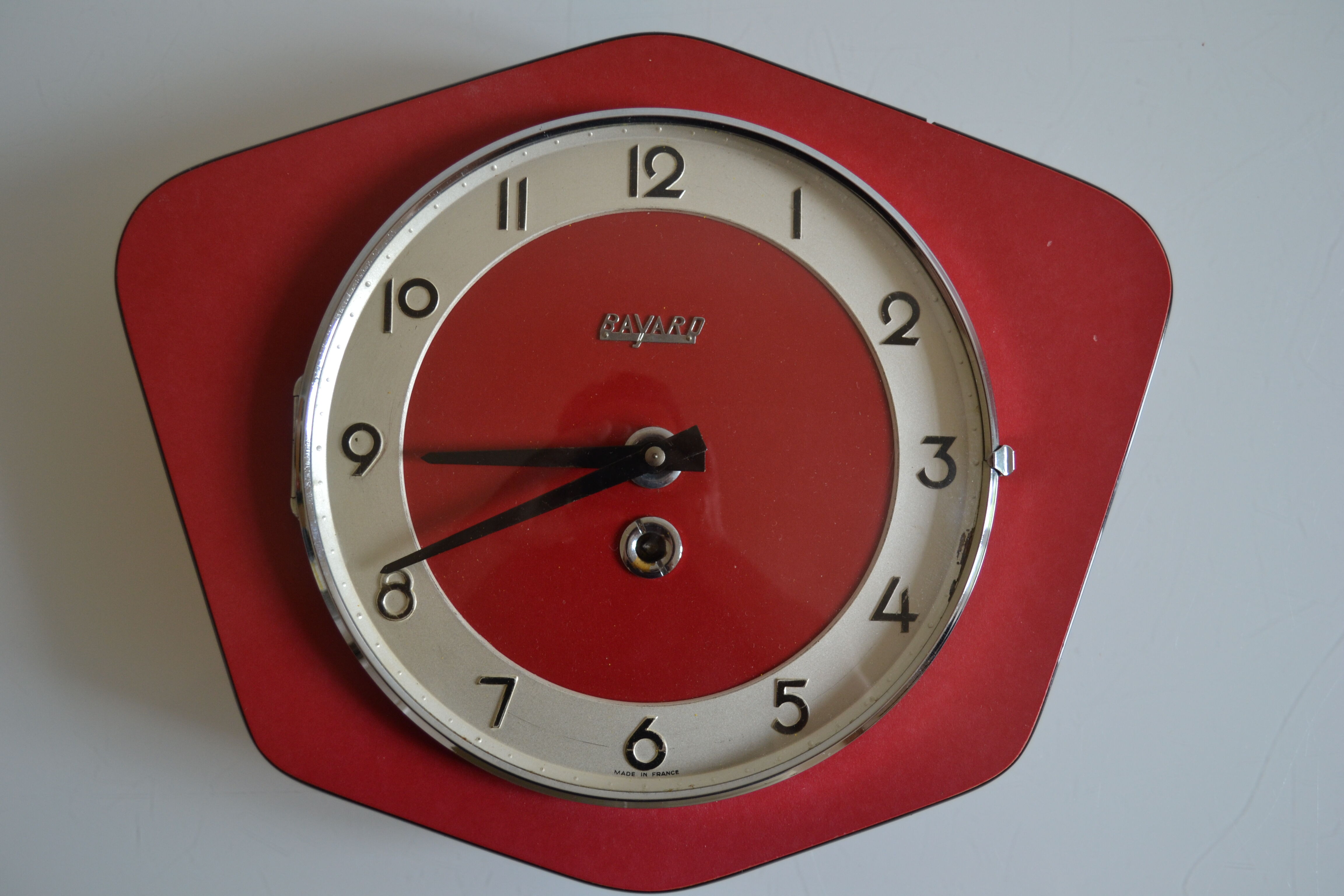 Formica Bayard 60's clock