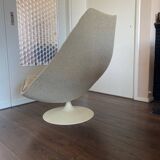Fauteuil lounge d'Artifort modèle F588 par Geoffrey Harcourt, 1960