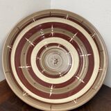 Glazed ceramic salad bowl
