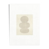 Painting on paper abstract composition