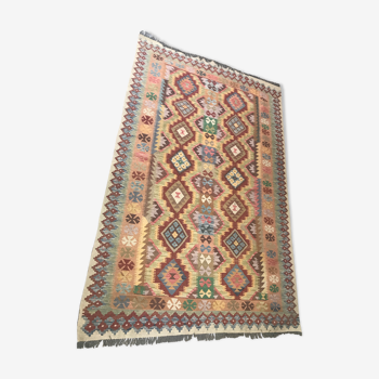 Tapis kilim afghan fait main - 245x163cm