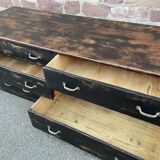 Haberdashery counter with drawers 1900