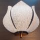 Wall lamp vintage 50s plexiglass Perspex shape flower, petals, lotus
