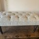 Tufted footrest