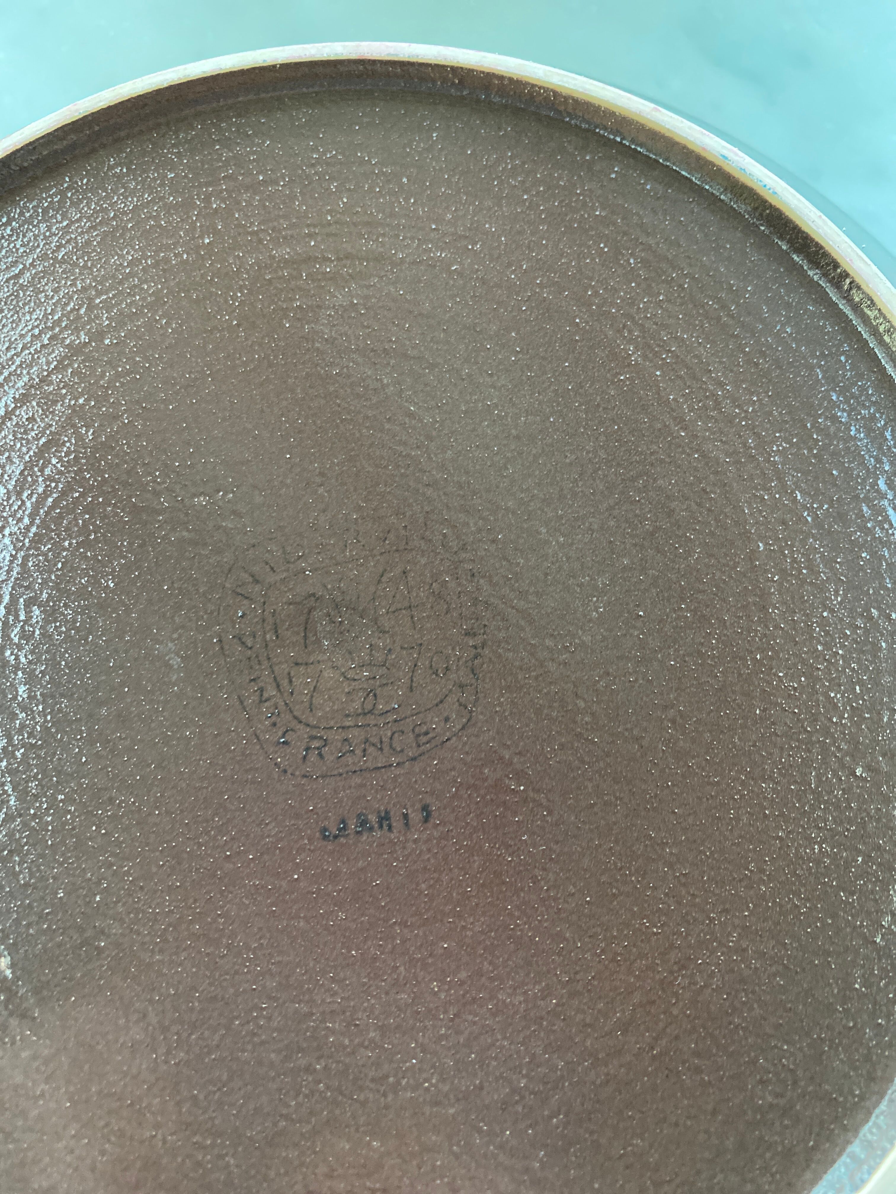 5 dessert plates Niderviller mahia model