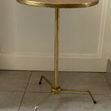 Tripod pedestal table 70s