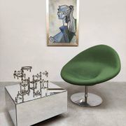 Vintage Globe swivel chair Pierre Paulin Artifort