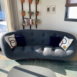 Sofa Ploum anthracite gray -Roset line