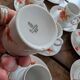 Service Winterling 70s – flamboyant floral orange décor