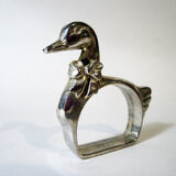 Paper towel holder with swans