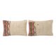 Set of 2 vintage kilim cushion covers 41x61 cm
