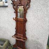 free-standing locker room in solid oak 1900