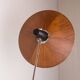 Grand lampadaire inclinable en Acier et Teck par Georges Frydman 1960.