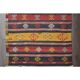 Vintage Turkish Oushak Handmade Wool Cotton Red Runner Rug 85x284