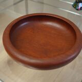 Teak platter, Danish design, 1960s, manufacture: Denmark