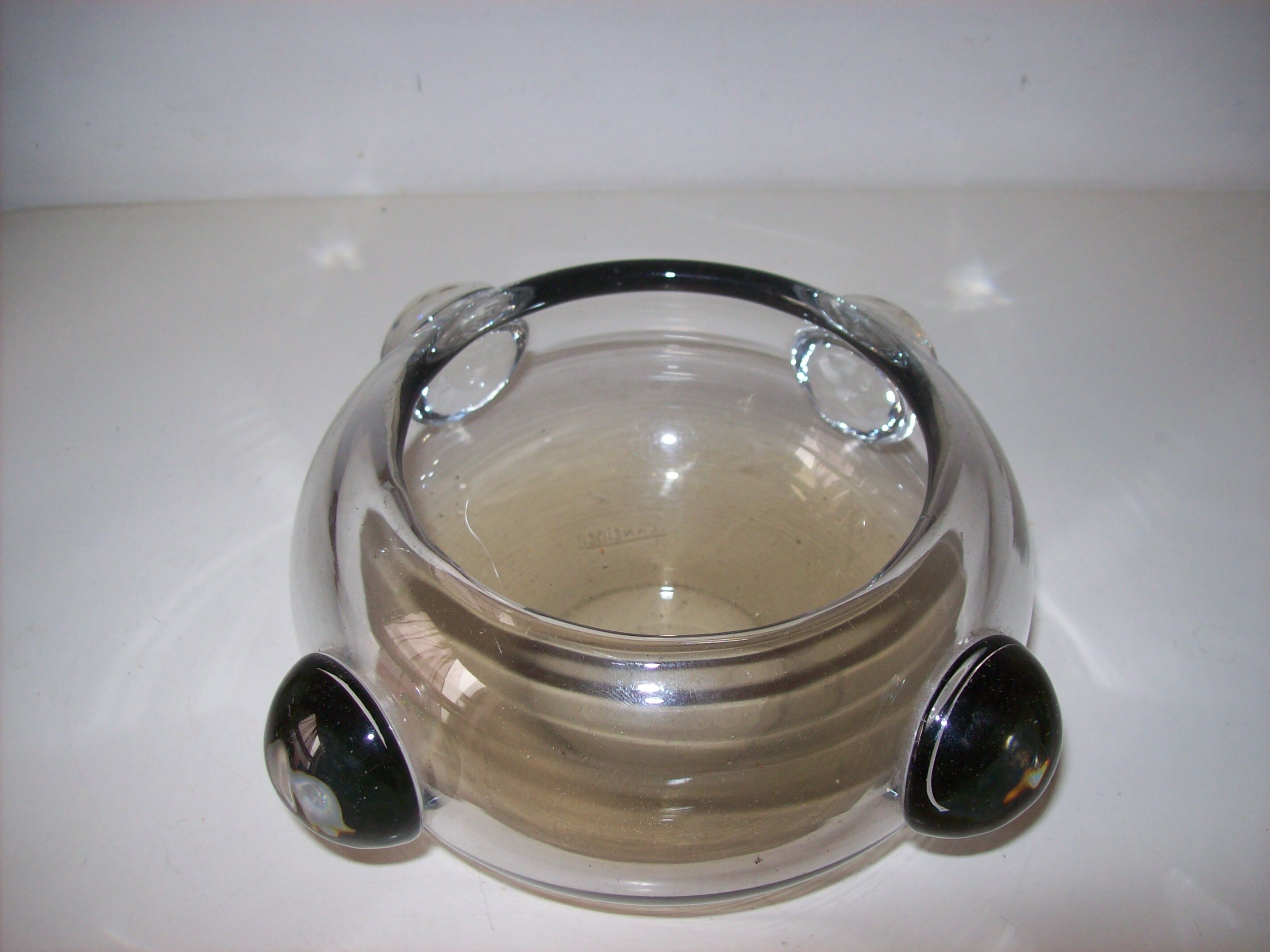 Schneider crystal vase