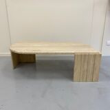 Low table in travertine