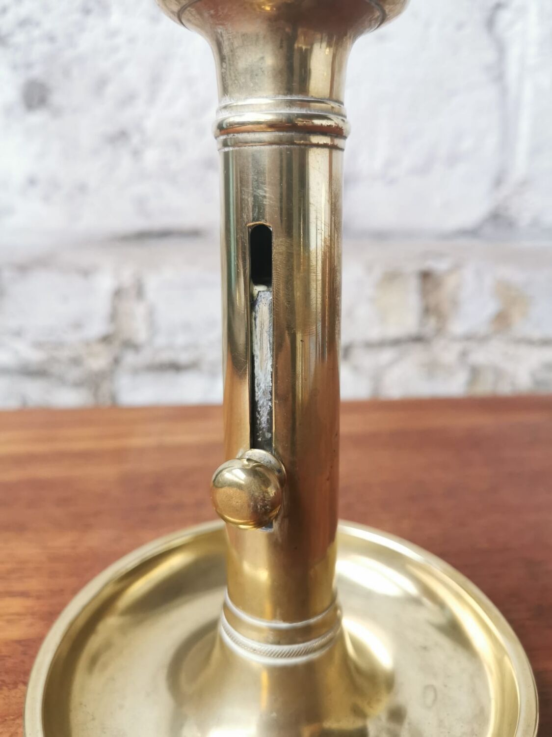 Brass candle holder