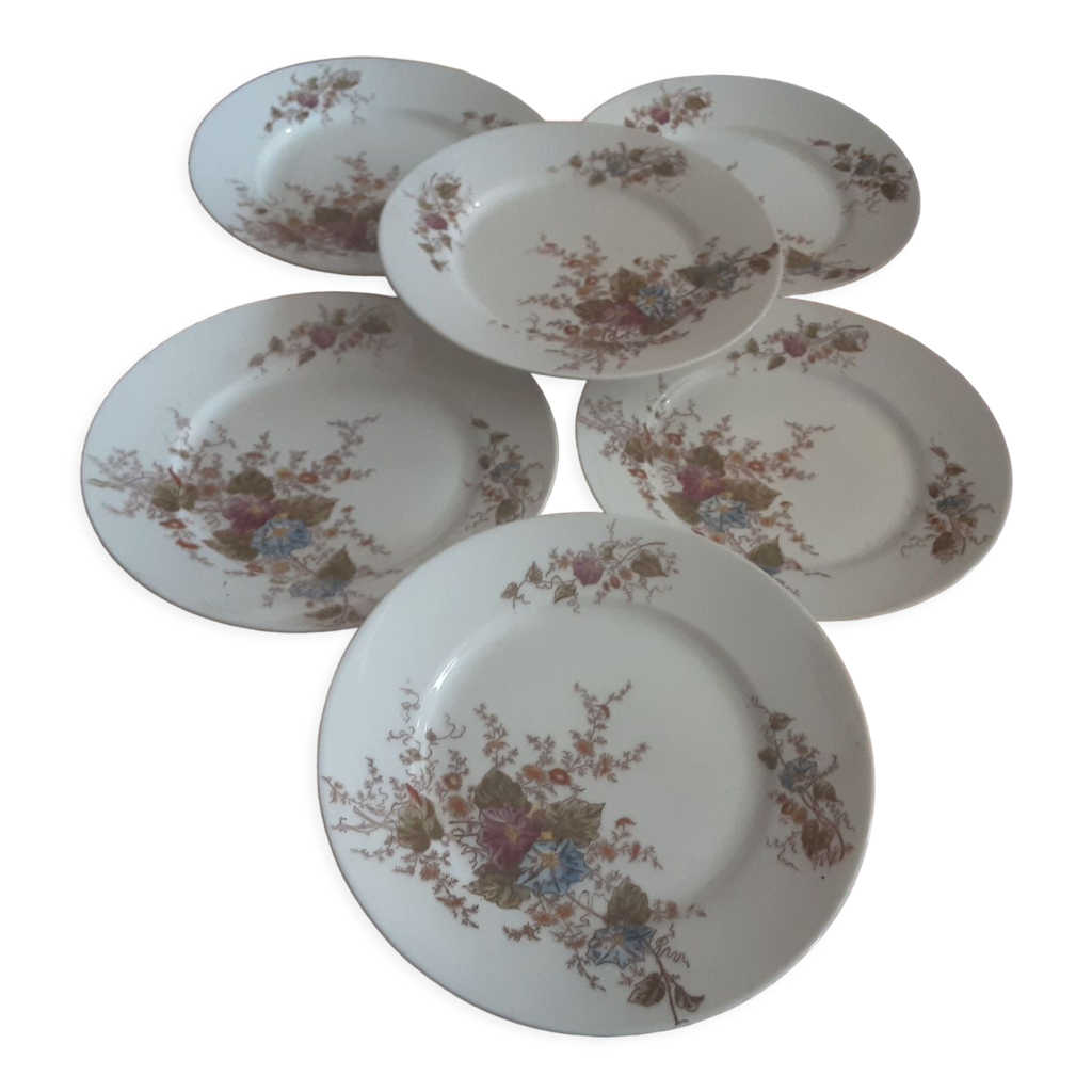 Service De Table 38 Pièces Porcelaine – Aux Lions De Faïence – Paris – Vintage