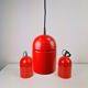 Vintage Uni Pendant Lamps by Vagn Dyring for Nordisk Solar, 1970s, Set of 3