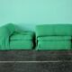 Modular sofa, Italy, 1980s, set of 2