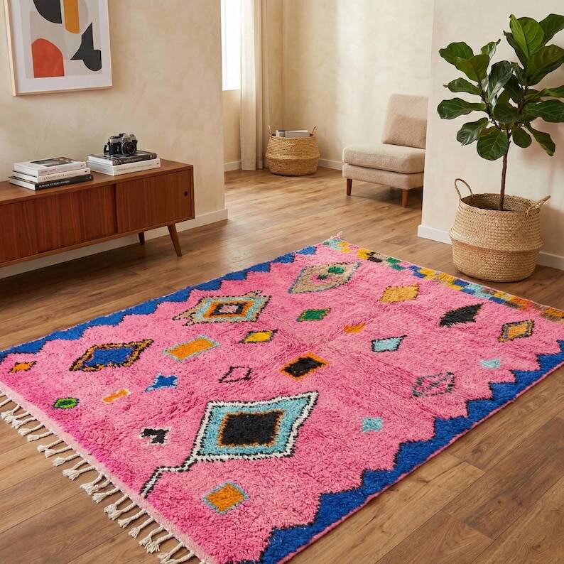 Handmade Berber rug 200cm x 300cm