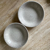 Set of two Italian ceramic plates