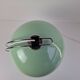 Mid-Century Mint Green Czech Desk Lamp with Chrome and Adjustable Shade