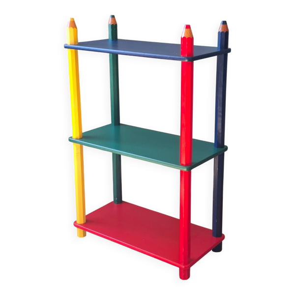Etagère crayon style Memphis
