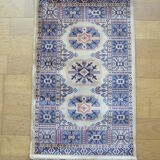 Three oriental rugs 35 x 70 cm